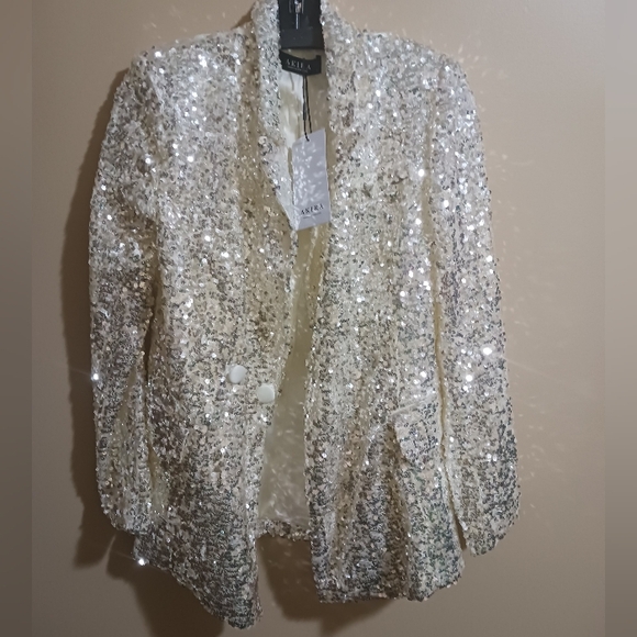 AKIRA Sequin Blazer - Picture 7 of 7